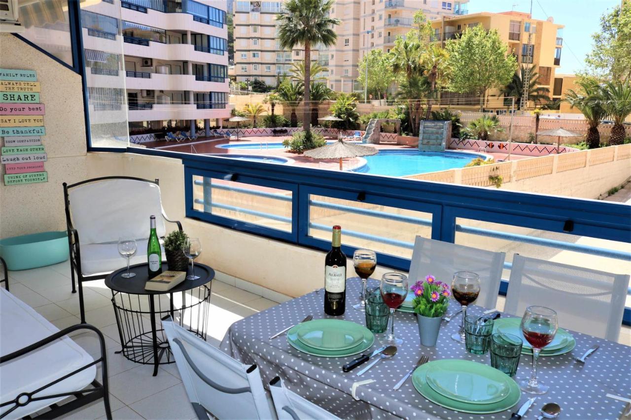 11B TURQUESA BEACH 1 dormitorio y wifi Calpe Exterior foto